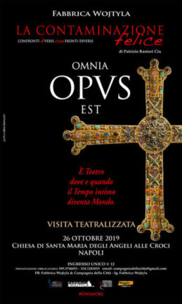 Napoli: l’opera teatrale “OPVS” nella chiesa di S. Maria degli Angeli alle Croci