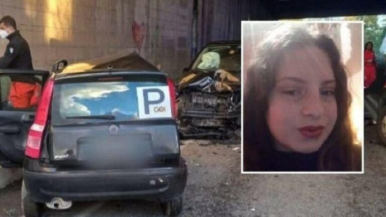 Incidente stradale: muore 16enne, in auto con la mamma